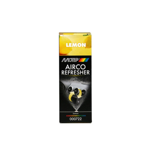 MOTIP Airco Refreshener Lemon, kondicioniera tīrīšanas līdzeklis, 150 ml