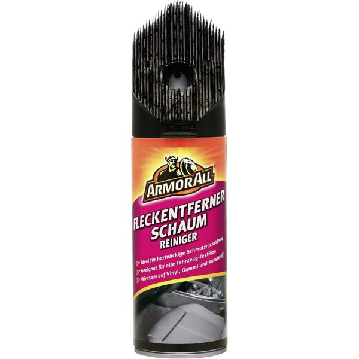 ARMORALL Stain Remove Foam Cleaner, mīksto mēbeļu tīrīšanas līdzeklis ar birsti, 400 ml