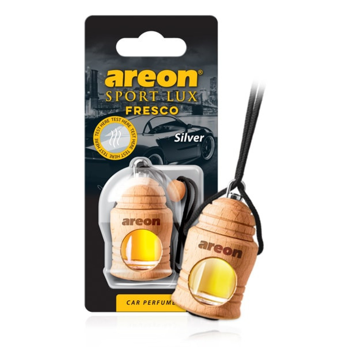 AREON Fresco Silver gaisa atsvaidzinātājs, 4 ml