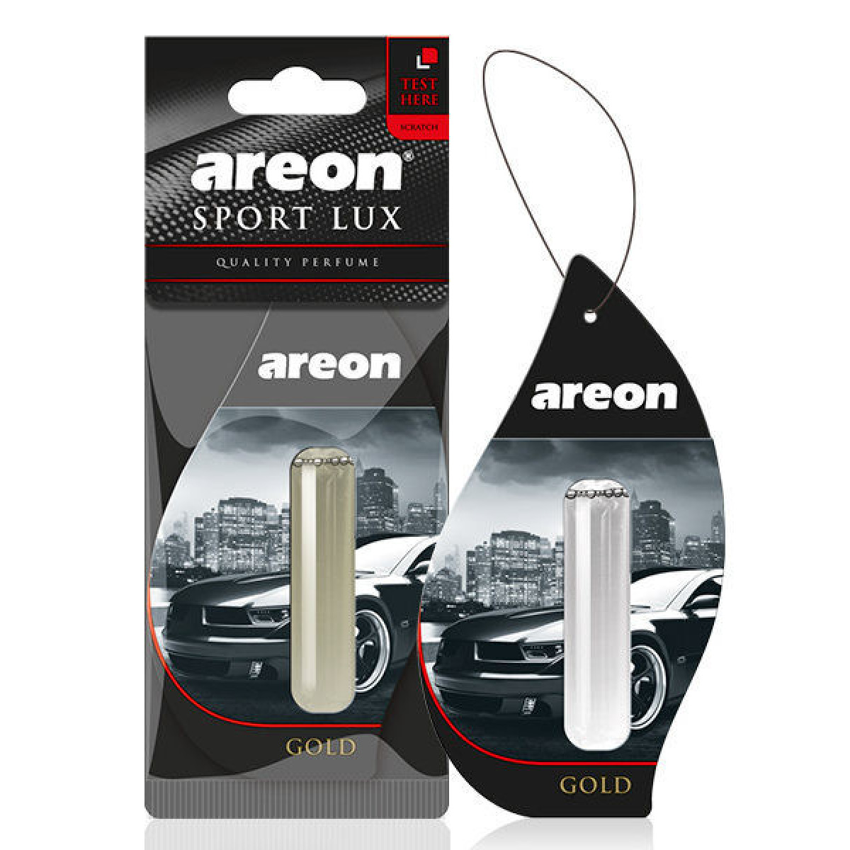 AREON Liquid Sport Lux Gold gaisa atsvaidzinātājs, 5 ml