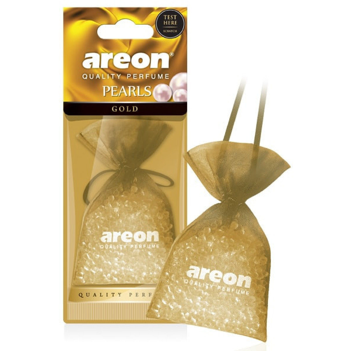 AREON Pearls Sport Lux Gold gaisa atsvaidzinātājs
