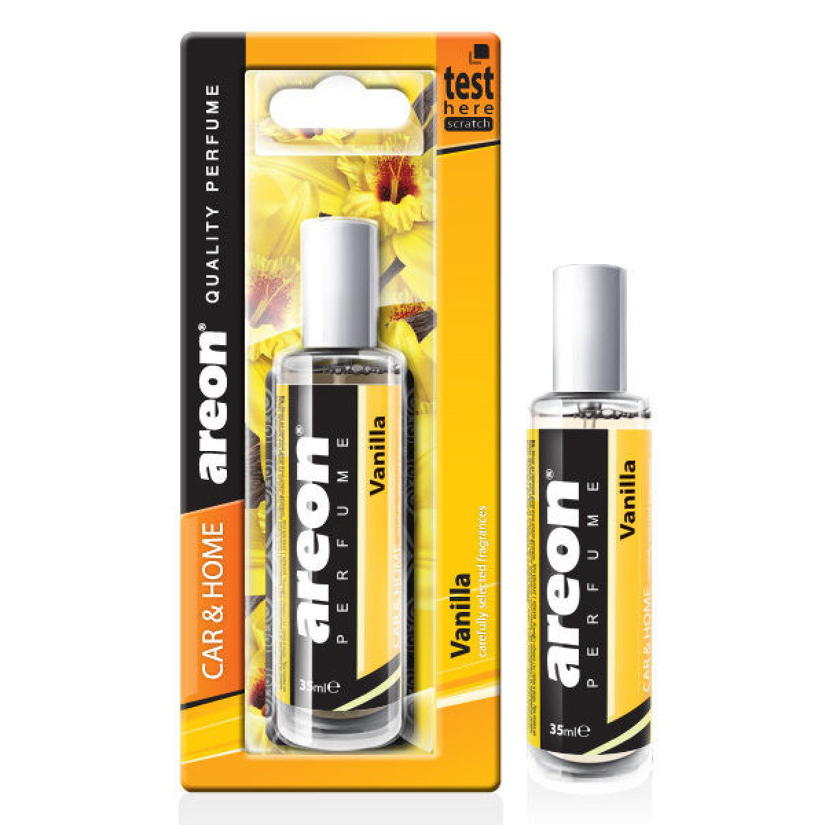 AREON Perfume Vanilla gaisa atsvaidzinātāja aerosols, 35 ml AREON Perfume Vanilla gaisa atsvaidzinātāja aerosols, 35 ml
