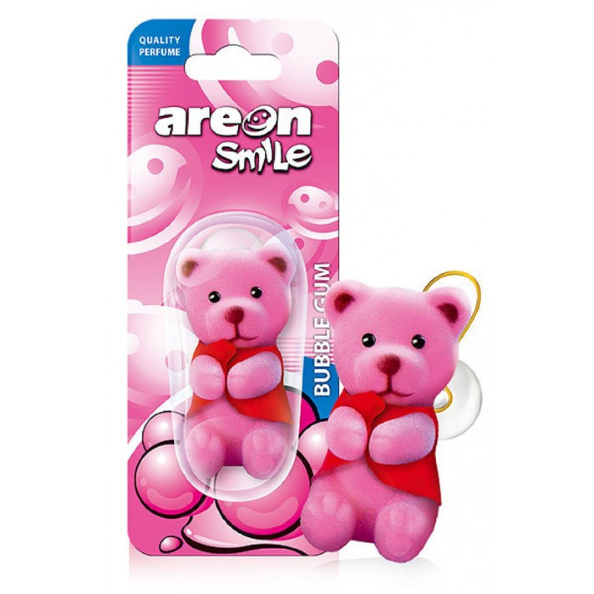 AREON Smile Toy Bubble Gum / Teddy Bear gaisa atsvaidzinātājs AREON Smile Toy Bubble Gum / Teddy Bear gaisa atsvaidzinātājs