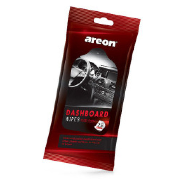 AREON Wipes Dashboard 25 gab. salona tīrīšanas salvetes
