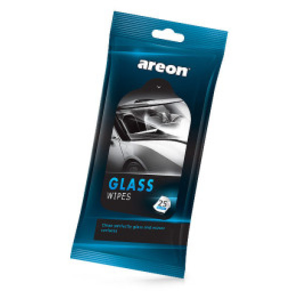 AREON Wipes Glass 25 gab. stikla lupatiņas