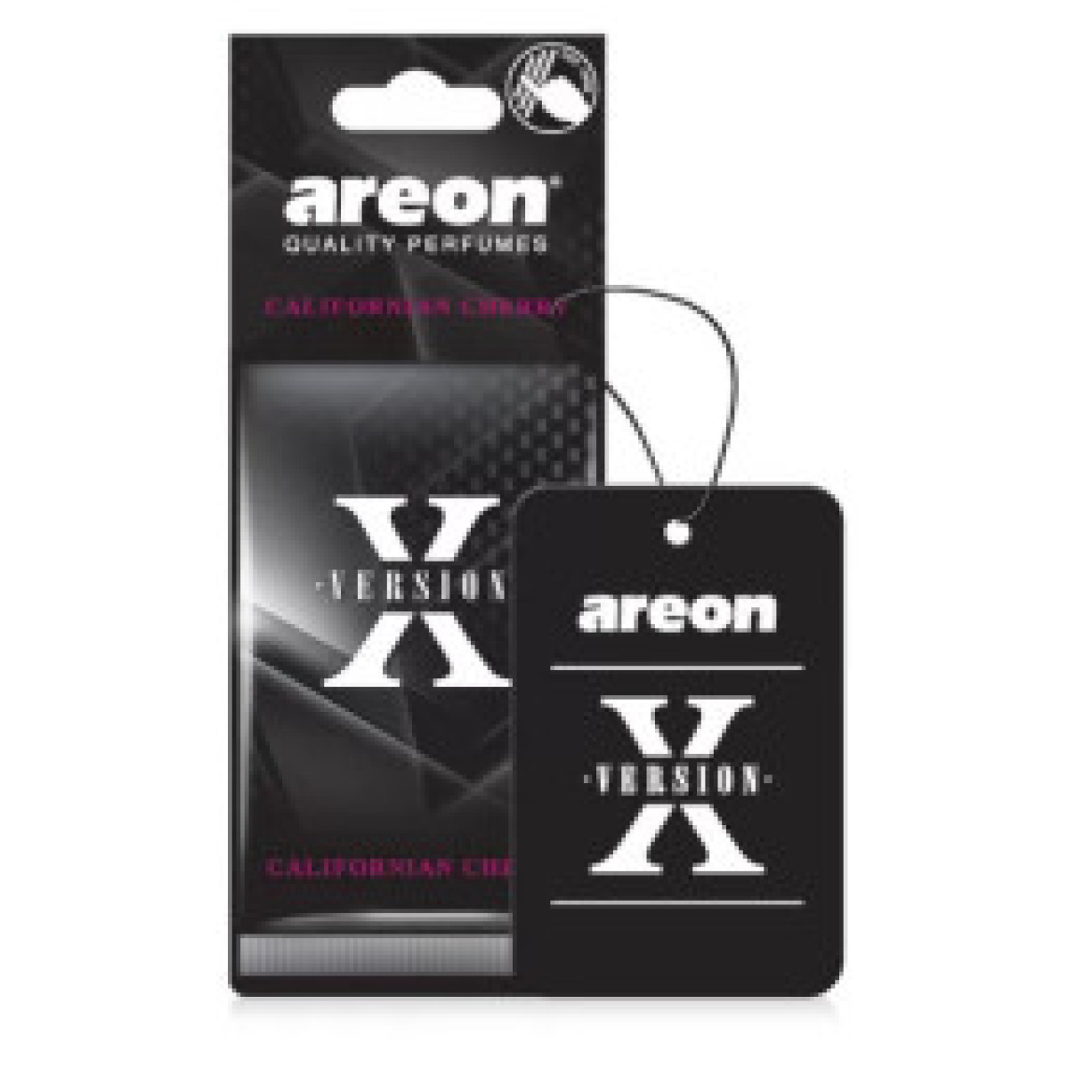 AREON X Version Californian Cherry gaisa atsvaidzinātājs AREON X Version Californian Cherry gaisa atsvaidzinātājs