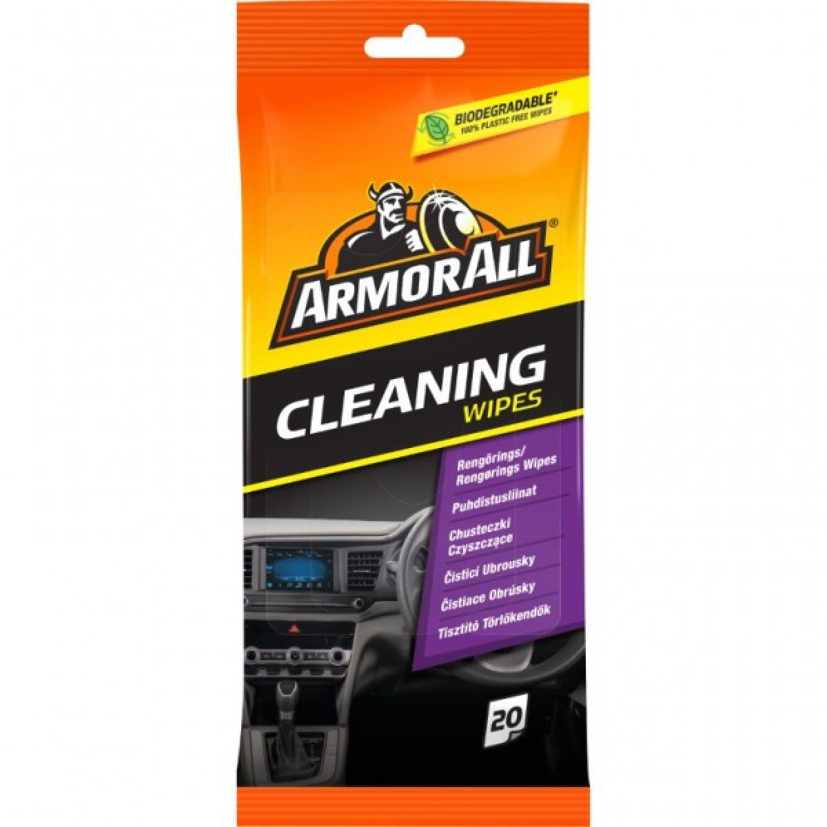 ARMORALL CRPT & Seat flow wipes, polsterējuma tīrīšanas salvetes, 20 gab. ARMORALL CRPT & Seat flow wipes, polsterējuma tīrīšanas salvetes, 20 gab.