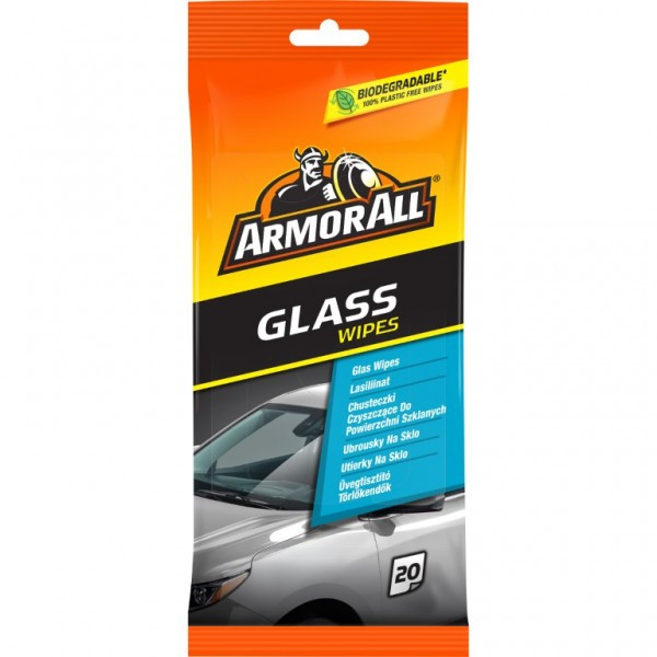 ARMORALL Glass flow wipes, stikla salvetes, 20 gab.