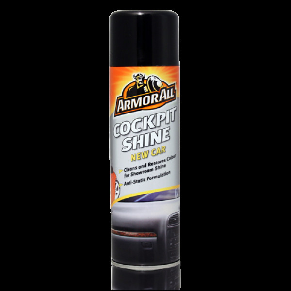 ARMORALL Cockpit Shine New Car, paneļa tīrītājs, 500 ml