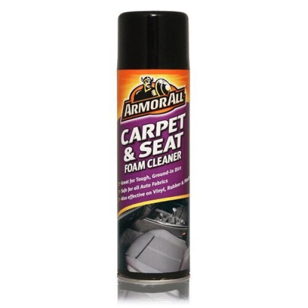 ARMORALL Carpet & Seat Foam Cleaner, putas paklāju un sēdekļu tīrīšanai, 500 ml ARMORALL Carpet & Seat Foam Cleaner, putas paklāju un sēdekļu tīrīšanai, 500 ml