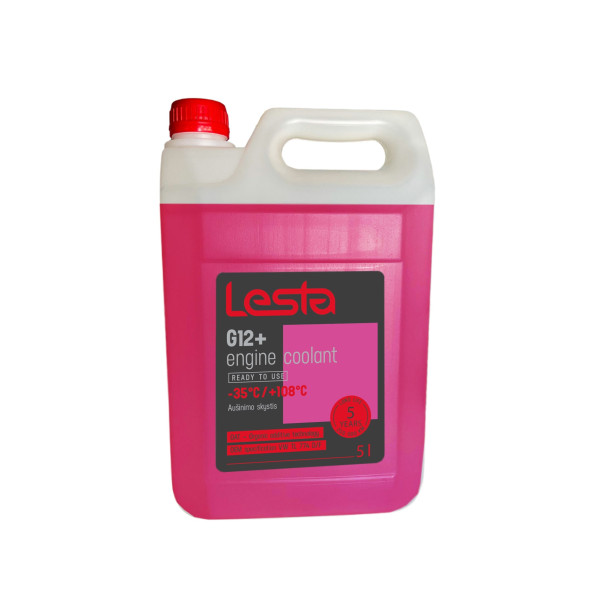 LESTA Antifreeze G12 -35°C, dzesēšanas šķidrums, 5 kg