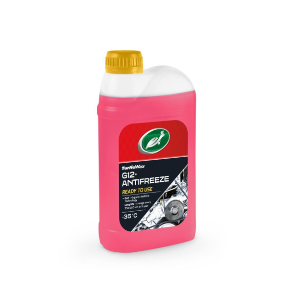 TURTLE WAX Antifreeze G12 -35°C, dzesēšanas šķidrums, 1 l