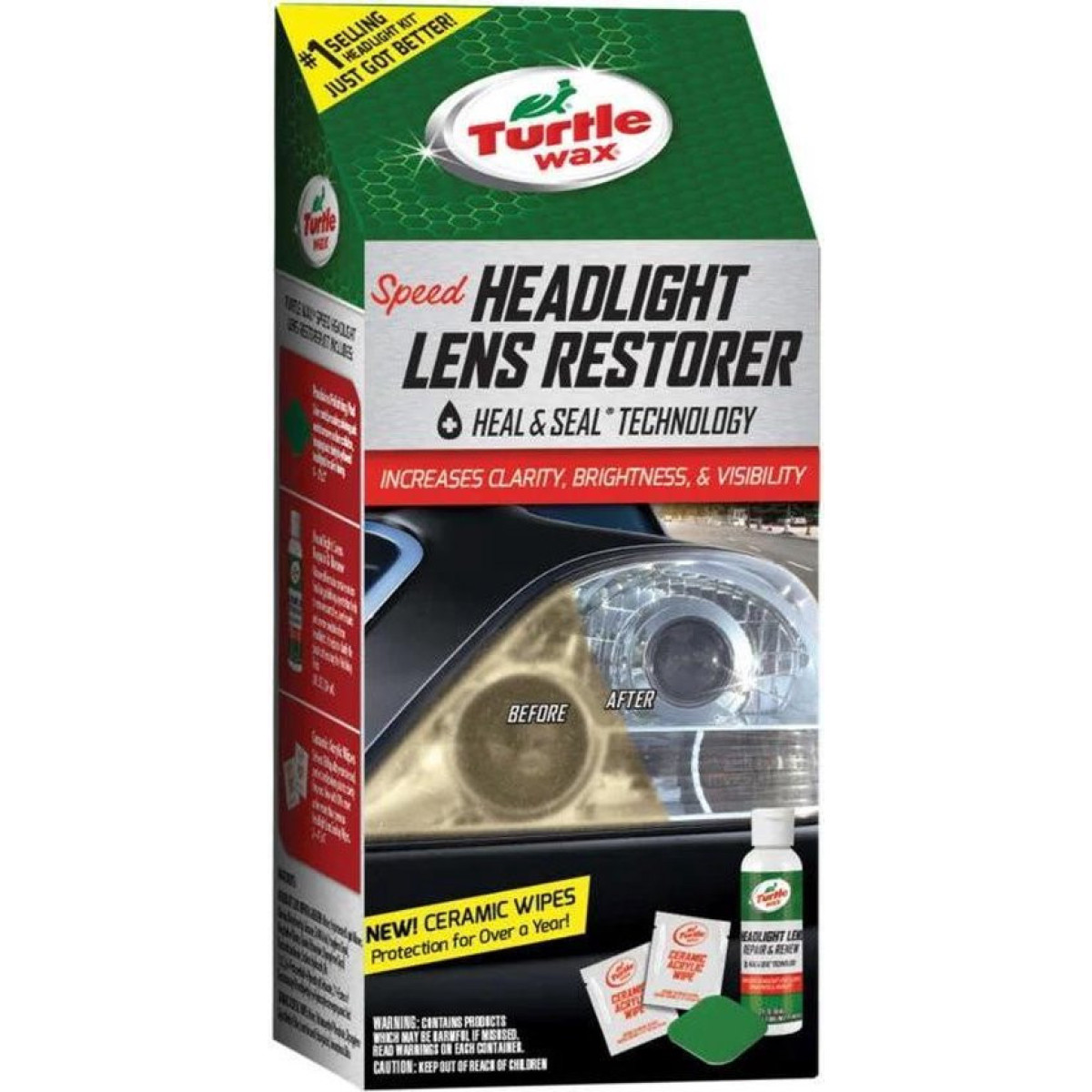 Turtle Wax Speed Headlight Lens Restorer, lukturu lēcu restaurators
