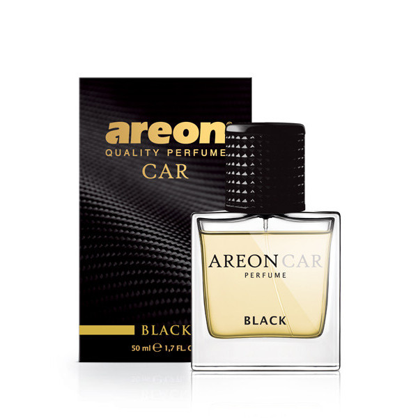 AREON Car Perfume Black, gaisa atsvaidzinātājs aerosols, 50 ml