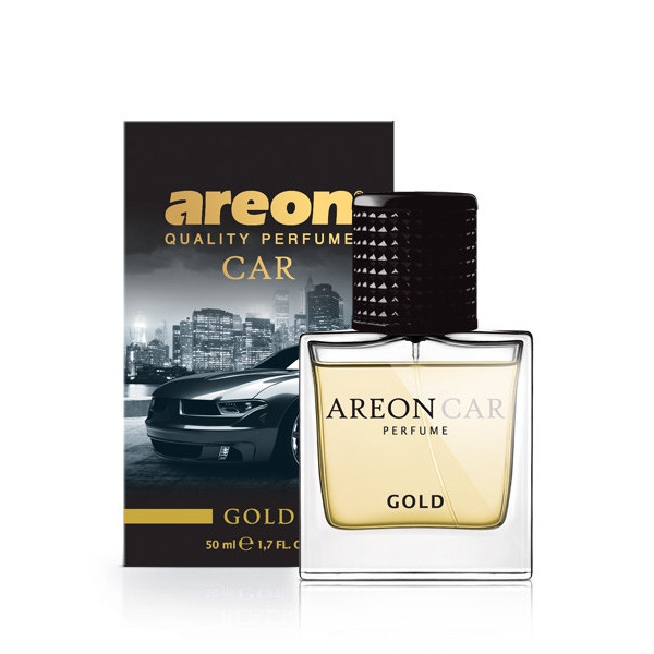 AREON Car Perfume Gold gaisa atsvaidzinātājs aerosols, 50 ml