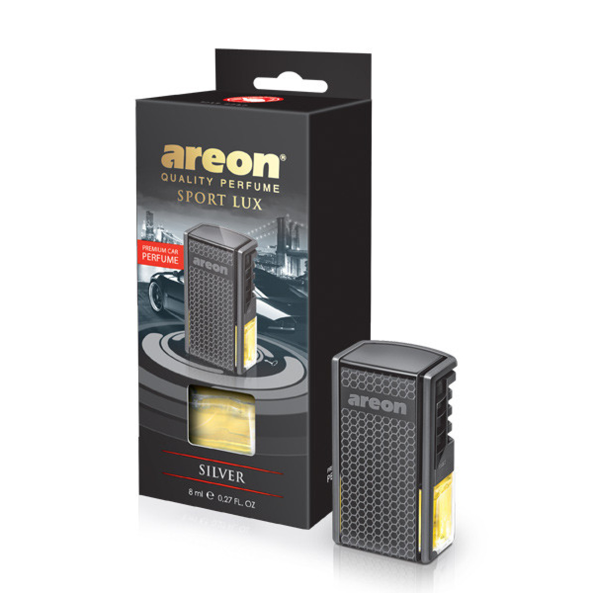 AREON Car Silver gaisa atsvaidzinātājs, 8 ml