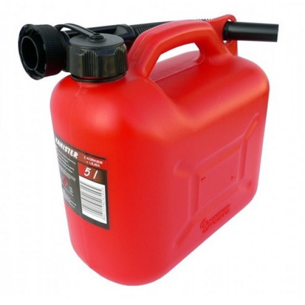 CARCOMMERCE plastmasas degvielas tvertne, 5 l CARCOMMERCE plastmasas degvielas tvertne, 5 l