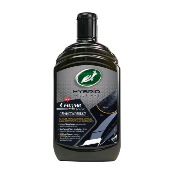 TURTLE WAX Ceramic Black Polish, pulēšanas vasks, 500 ml