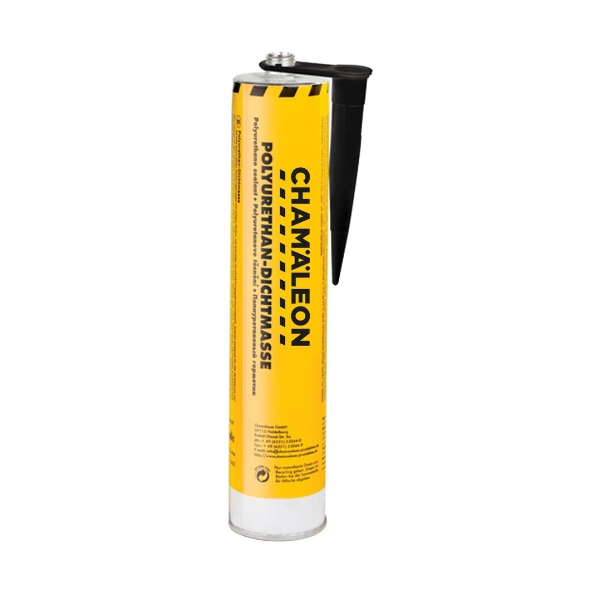 CHAMAELEON PU Car Body Sealant Black, Izsmidzināms hermētiķis, melns, 310 ml CHAMAELEON PU Car Body Sealant Black, Izsmidzināms hermētiķis, melns, 310 ml