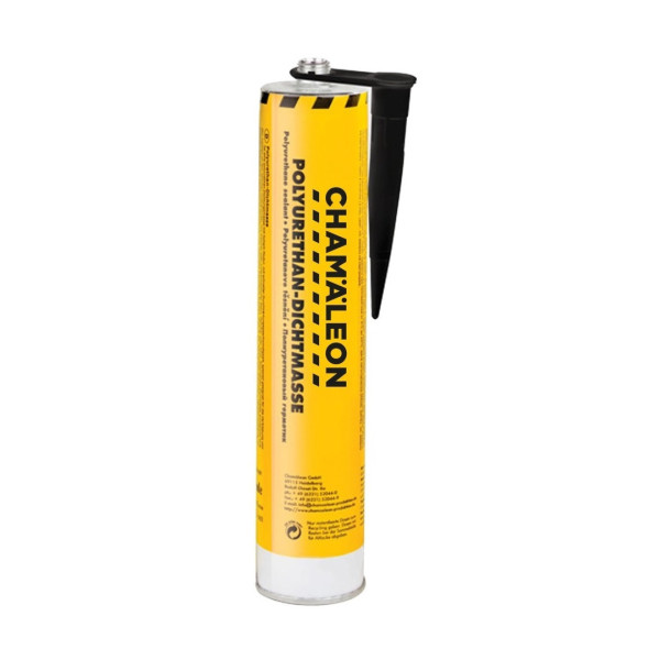 CHAMAELEON PU Car Body Sealant Black, Izsmidzināms hermētiķis, melns, 310 ml