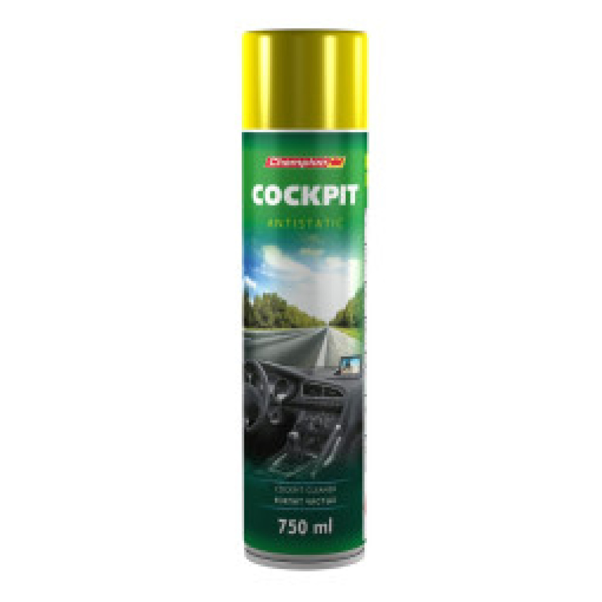 CHAMPION aero Cockpit Cleaner Lemon, paneļa tīrīšanas līdzeklis, 750ml CHAMPION aero Cockpit Cleaner Lemon, paneļa tīrīšanas līdzeklis, 750ml