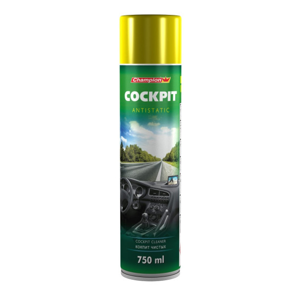 CHAMPION aero Cockpit Cleaner Lemon, paneļa tīrīšanas līdzeklis, 750 ml