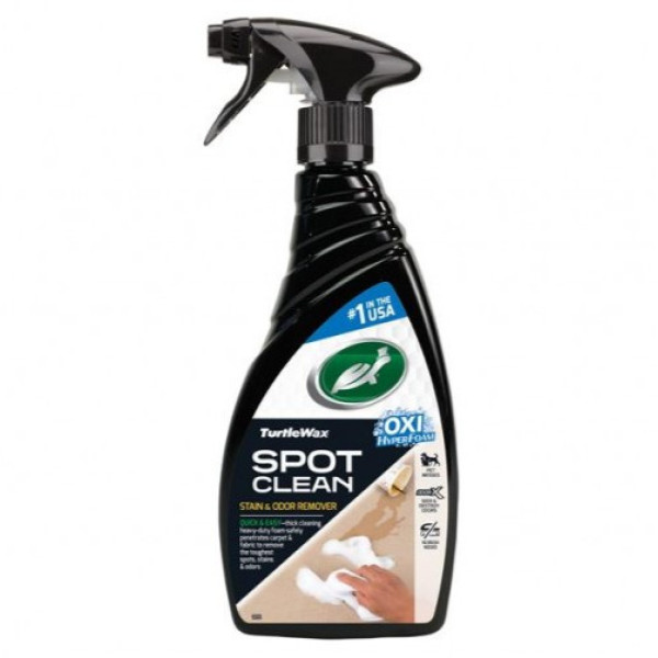 TURTLE WAX Spot Clean Stain&Odor Remover, traipu un smaku noņēmējs, 500 ml