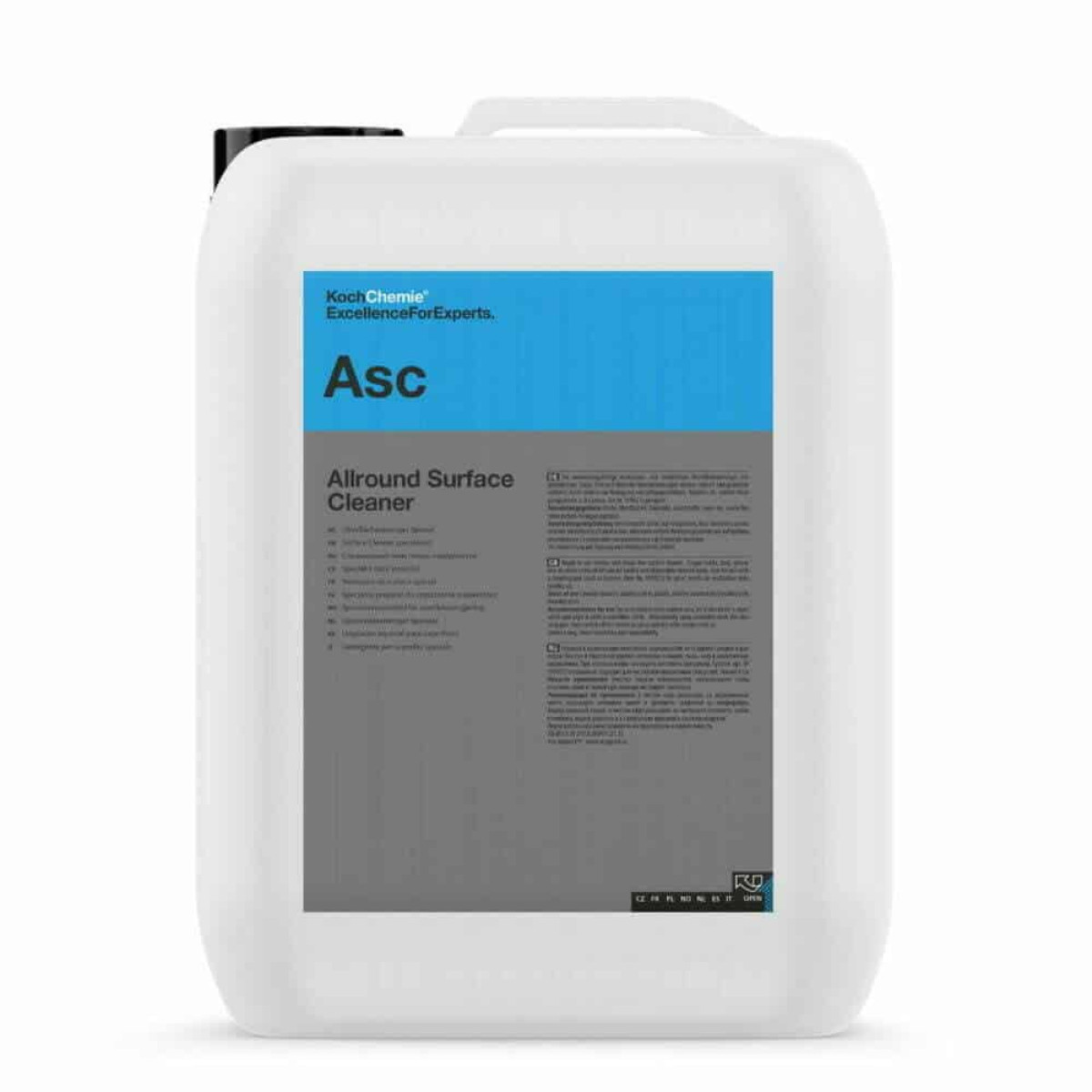KOCH CHEMIE Allround Surface Clean Asc, Universālais tīrītājs, 10L KOCH CHEMIE Allround Surface Clean Asc, Universālais tīrītājs, 10L