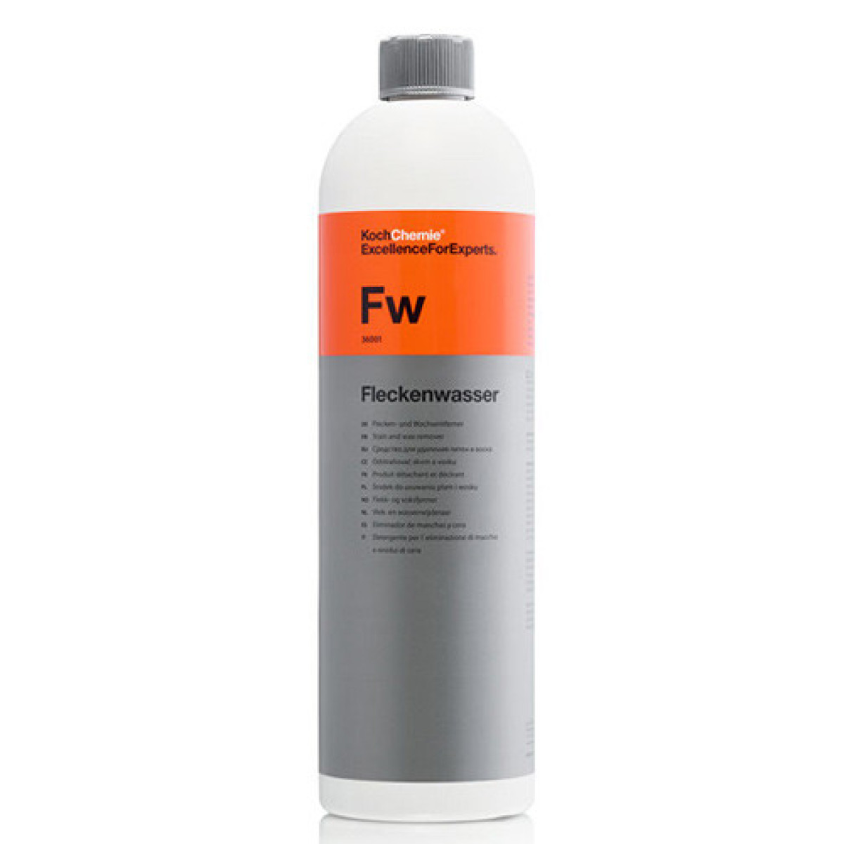 KOCH CHEMIE Stain and Wax Remover Fleckenwasser Fw, traipu un vaska tīrītājs, 1L