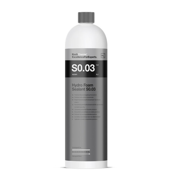 KOCH CHEMIE Hydro Foam Sealant S0.03, hidrofobs vasks, 1L