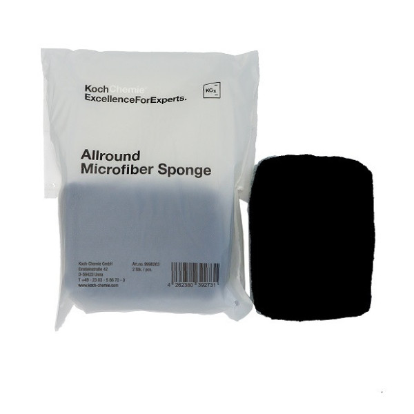 KOCH CHEMIE Microfiber sponges, mikrošķiedras sūklis, 12x9x4cm, 2 gab.