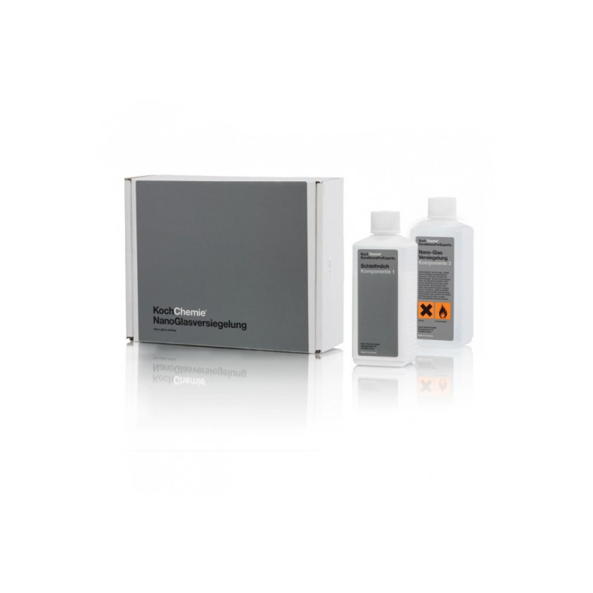 KOCH CHEMIE NANO GLASS SEALING 250+, stikla pārklājums, 250ml KOCH CHEMIE NANO GLASS SEALING 250+, stikla pārklājums, 250ml