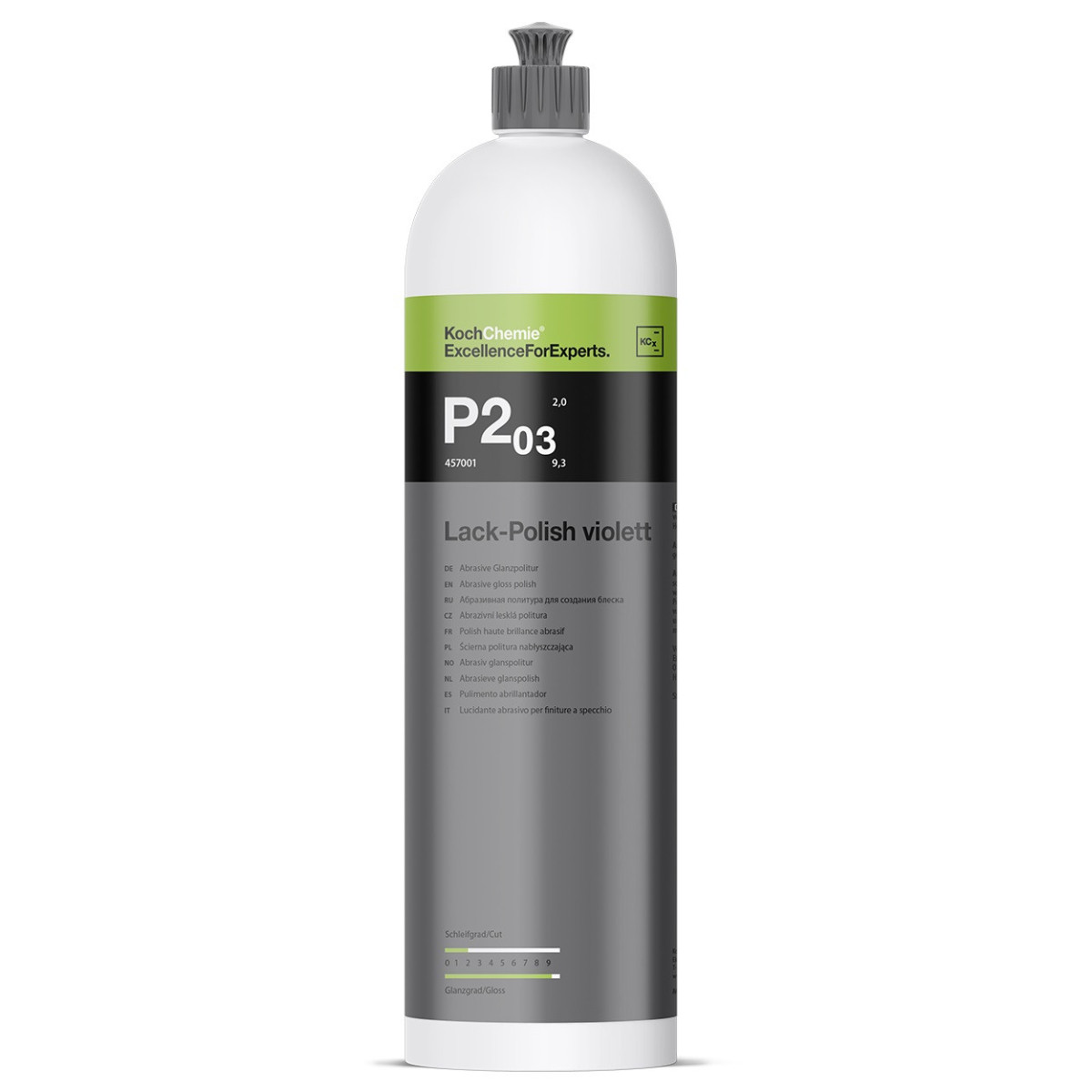 KOCH CHEMIE Lack-Polish violett P2.03, pulēšanas pasta, 1 L
