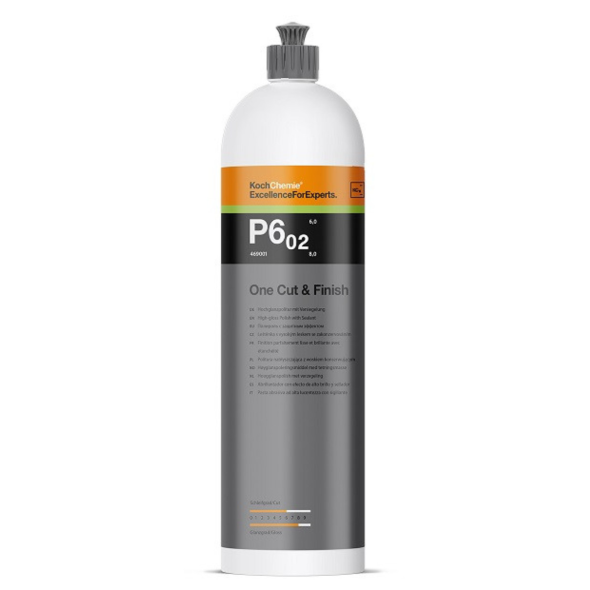 KOCH CHEMIE One Cut & Finish P6.02, pulēšanas pasta ar augstu spīdumu, 250 ml