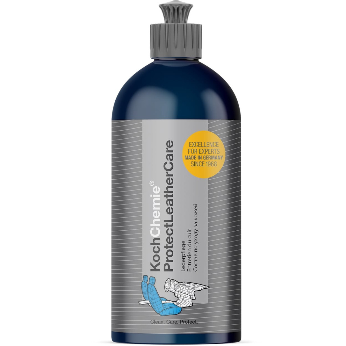 KOCH CHEMIE Protect Leather Care, ādas tīrīšanas līdzeklis, 500 ml KOCH CHEMIE Protect Leather Care, ādas tīrīšanas līdzeklis, 500 ml