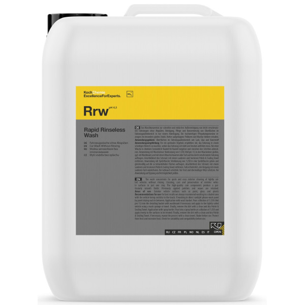 KOCH CHEMIE Rapid Rinseless Wash, šampūna koncentrāts, 5L