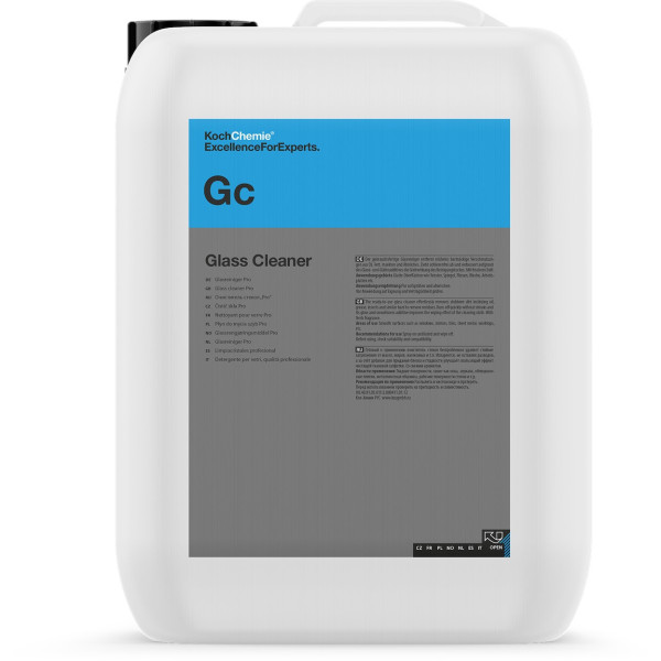 KOCH CHEMIE Glass Cleaner Gc, stikla tīrīšanas līdzeklis, 10L