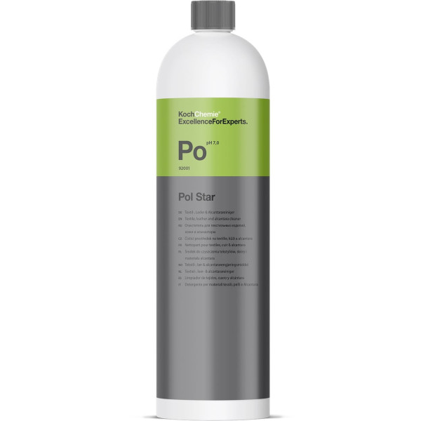 KOCH CHEMIE Textile&Leather Cleaner POL STAR, tekstila un ādas tīrīšanas līdzeklis, 1L