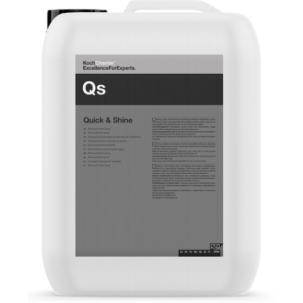 KOCH CHEMIE Quick&Shine Qs, universāls tīrīšanas līdzeklis, 10L