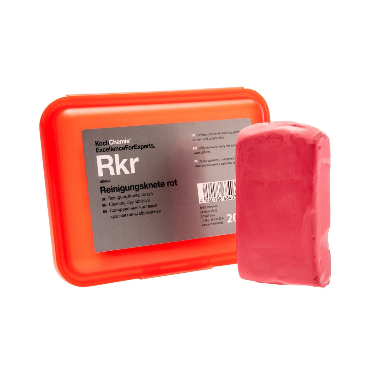 KOCH CHEMIE Cleaning clay, hard Rkr, tīrīšanas māls, 200 g