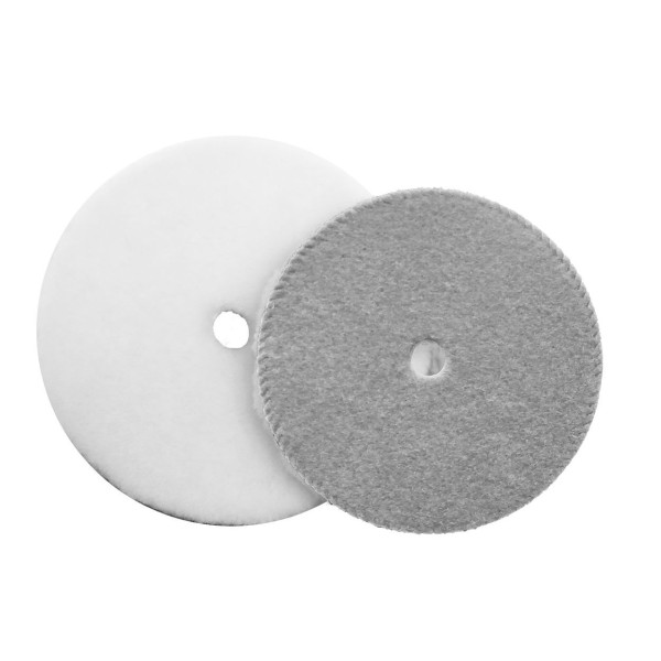 KOCH CHEMIE Lambswool-Pad short, vilnas pulēšanas disks, 150 mm, īsas sarkas