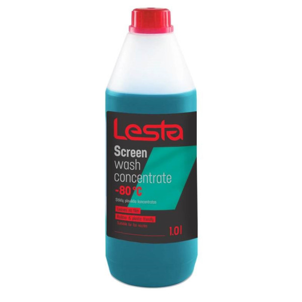 LESTA Concentrated Windscreen Washer Fluid -80°C, koncentrēts vējstiklu mazgāšanas šķidrums, 1 L