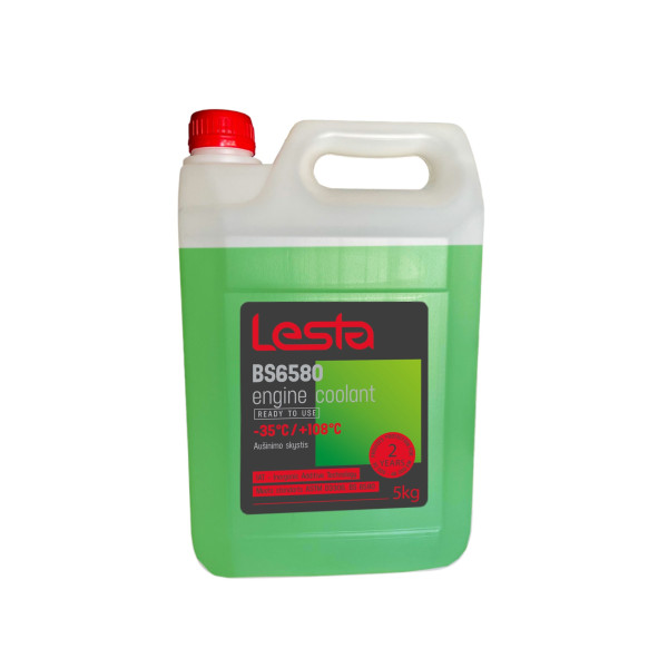 LESTA Antifreeze -35°C Green, dzesēšanas šķidrums, 5 kg
