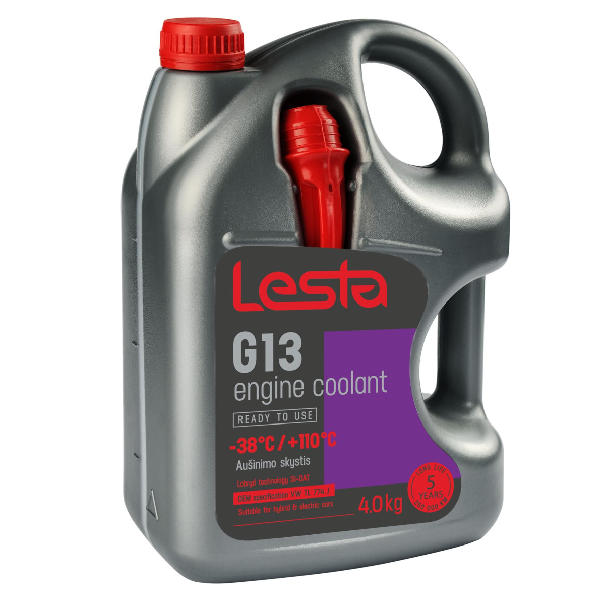 LESTA Antifreeze G13, dzesēšanas šķidrums, 4 Kg