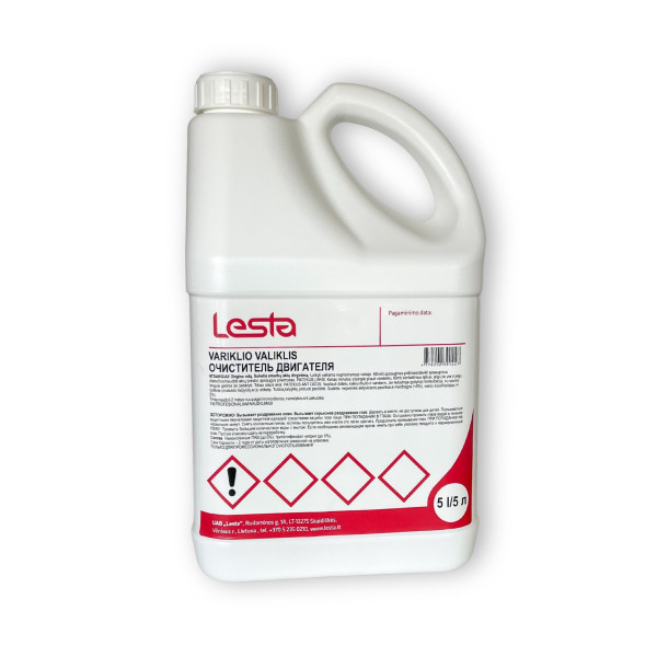 LESTA Concentrated Engine Cleaner, koncentrēts dzinēja tīrīšanas līdzeklis, 5l