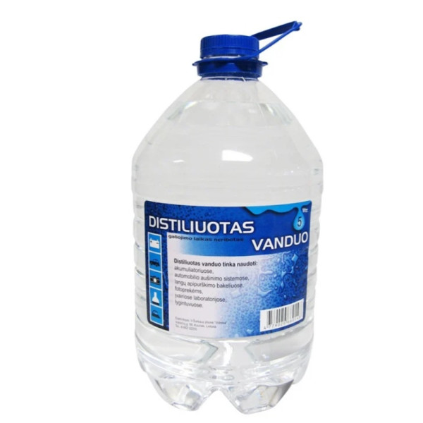 LESTA Destilēts ūdens, 5 l