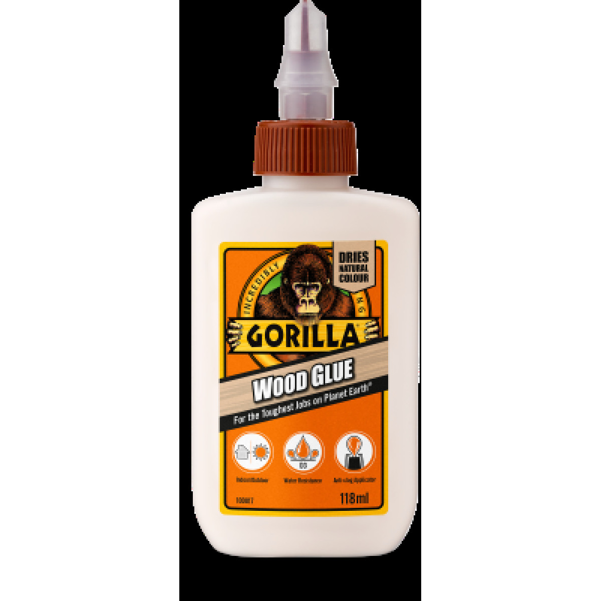 Gorilla Wood Glue, koka līme, 118 ml