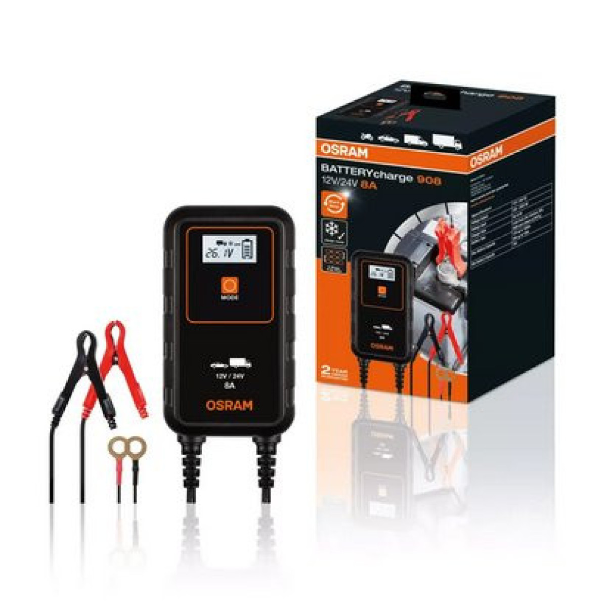 OSRAM akumulatora lādētājs, BTRYCHRG908 OSRAM akumulatora lādētājs, BTRYCHRG908