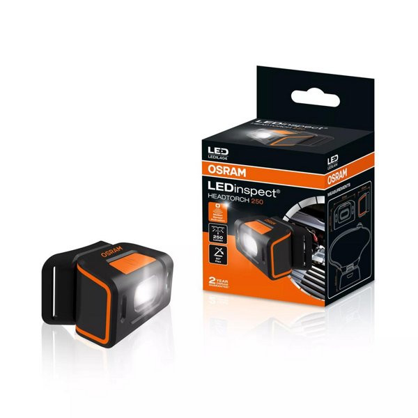 OSRAM LEDinspect HEADTORCH 250 (LEDIL404), Priekšējais lukturis