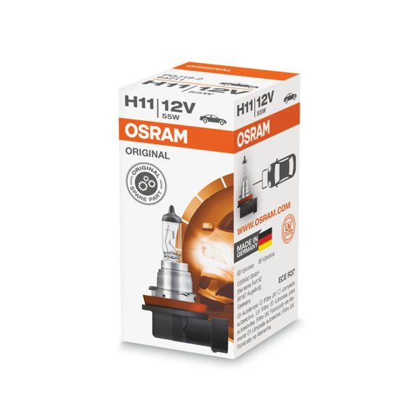 OSRAM automašīnas spuldze, H11 55W 12V PGJ19-2, 1 gab.
